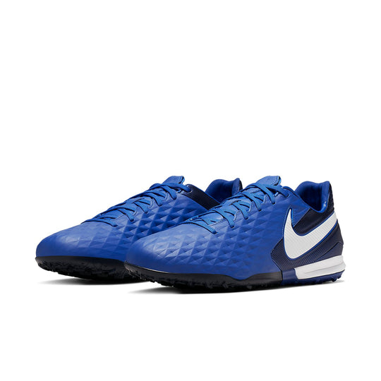 Nike Legend 8 Pro TF 'Blue White' AT6136-414 - KICKS CREW