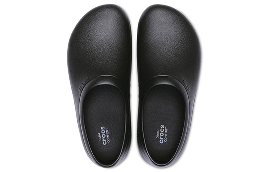 Crocs On The Clock Work Slip On 'Black' 205073-001-KICKS CREW