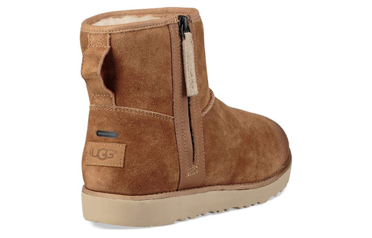 UGG Classic Mini Zip Waterproof 'Brown' 1018453-CHE