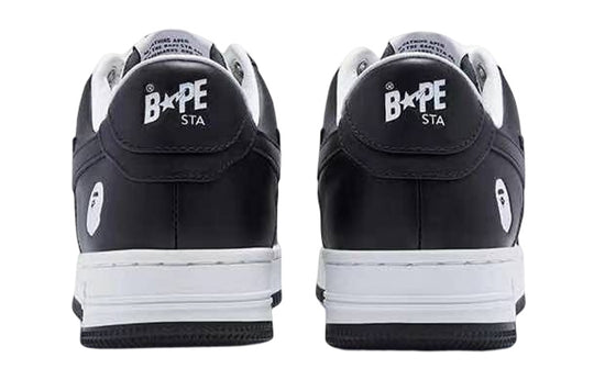 A BATHING APE Bape Sta 'Black White' 1I70-191-007-BLACK