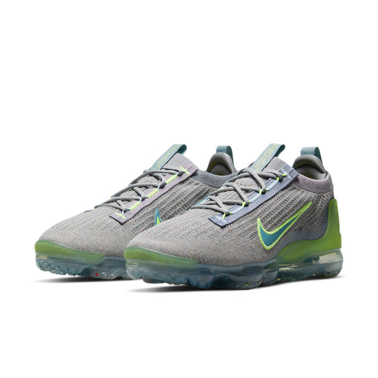 Nike Air VaporMax 2021 Flyknit 'Grey Light Liquid Lime' DH4084-003