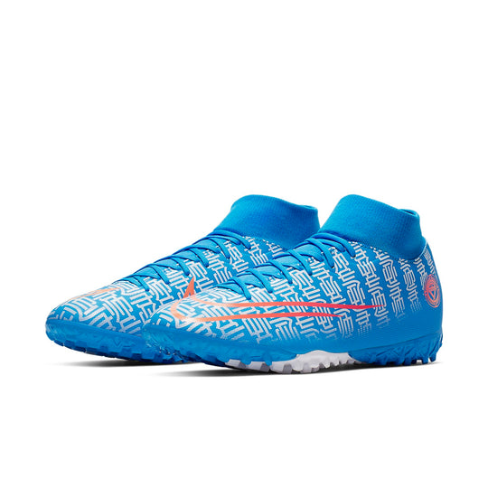 Nike Mercurial Superfly 7 CR7 TF Turf 'Blue Pink' CQ4904-468