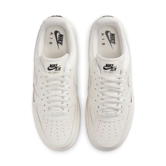 (WMNS) Nike Air Force 1 '07 Essential 'Sail Black' HF1058-133 - KICKS CREW