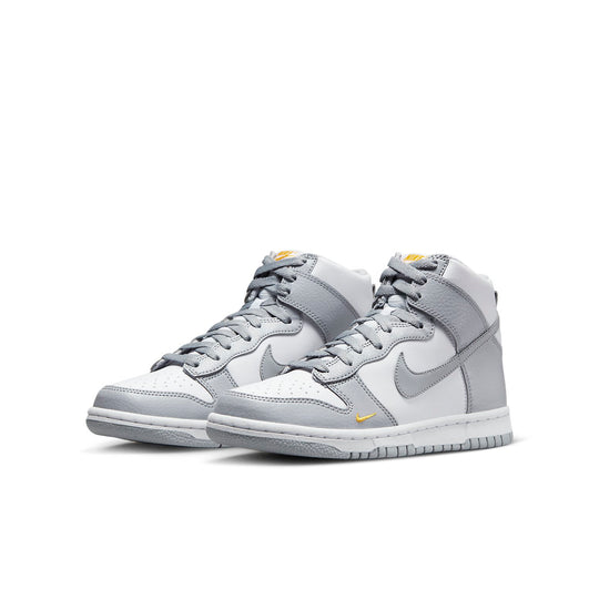 (GS) Nike Dunk High Next Nature 'Wolf Grey Marigold' FD9773-001 - KICKS ...