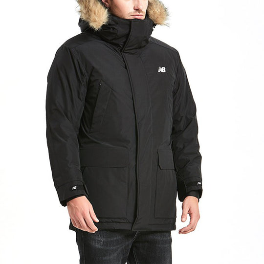 New Balance Warm Winter Down Jacket 'Black Brown' NP943021-BK-KICKS CREW