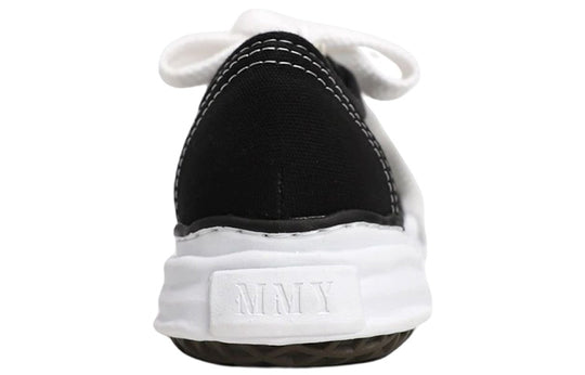 Maison MIHARA YASUHIRO BAKER OG Sole Canvas Low-top Sneaker 'Black' A02FW704-BLK