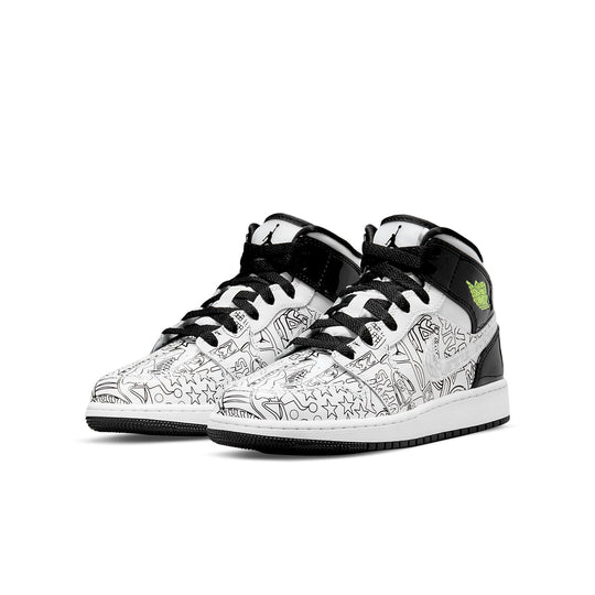 (GS) Air Jordan 1 Mid SE 'DIY' DC4099-100