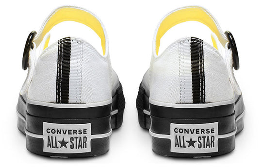 Converse chuck taylor mary jane clearance black shoes