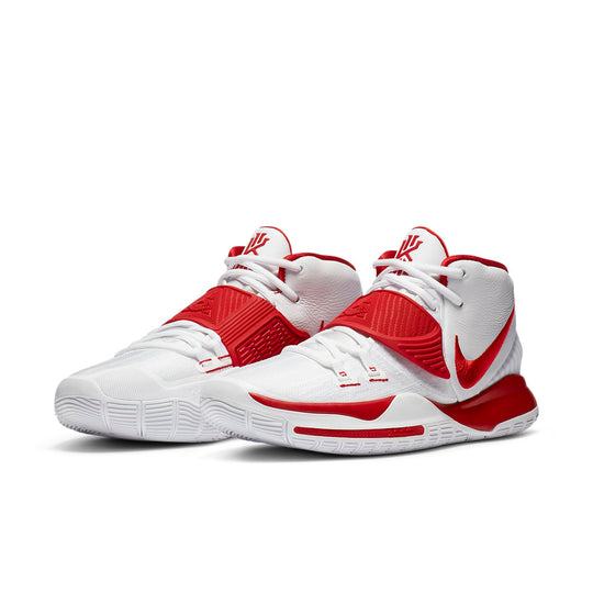 Nike Kyrie 6 TB EP 'White University Red' CZ4938-100 - KICKS CREW