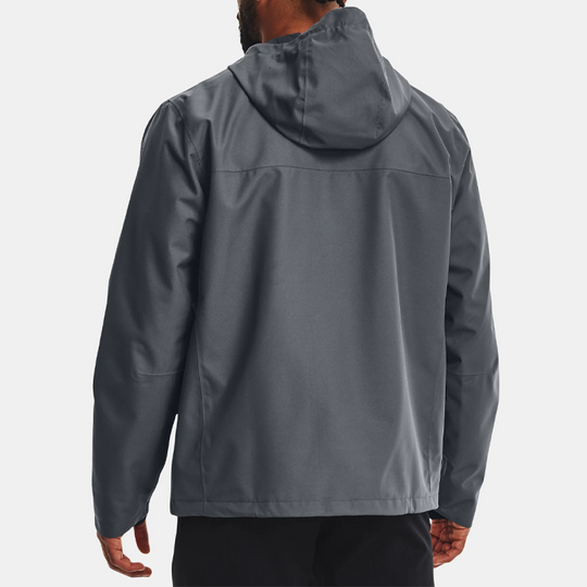 Under Armour Stormproof Lined Rain Jacket 'Dark Grey' 1369254-012 ...