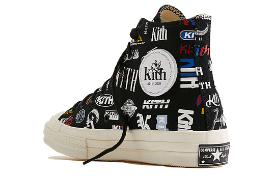 Converse Kith x Chuck 70 High '10th Anniversary - Black' 172465C