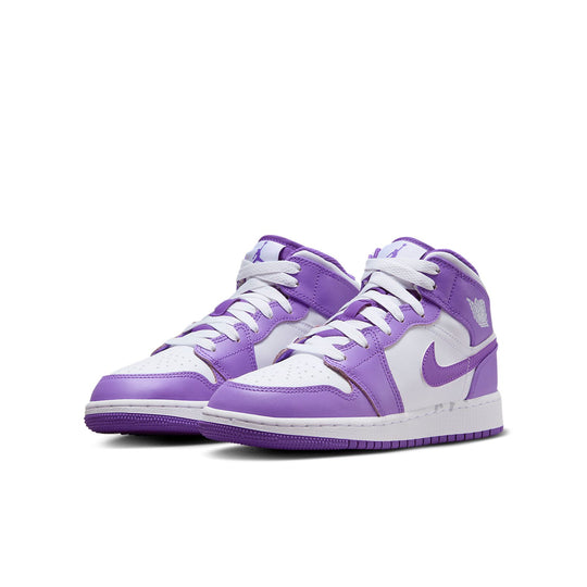 (GS) Air Jordan 1 Mid 'Purple Venom' DQ8423-511