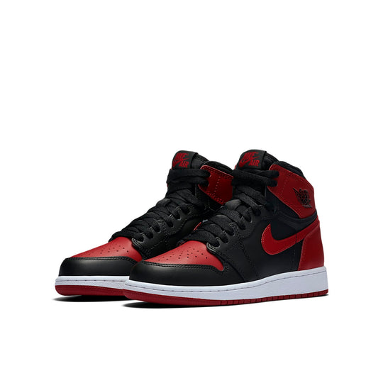 GS) Air Jordan 1 Retro High OG 'Banned' 2016 575441-001 - KICKS CREW