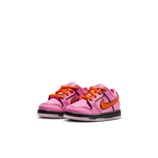 (TD) Nike x The Powerpuff Girls SB Dunk Low Pro QS 'Blossom' FZ3352-600