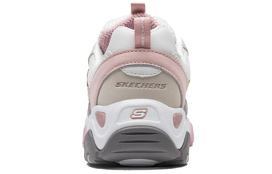 (WMNS) Skechers D'lites 2.0 Shoes White 99999693-WGPK