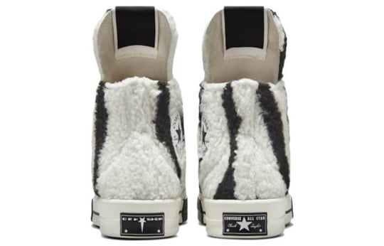 Converse Rick Owens x DRKSHDW TURBODRK Chuck 70 High 'Zebra' A03943C