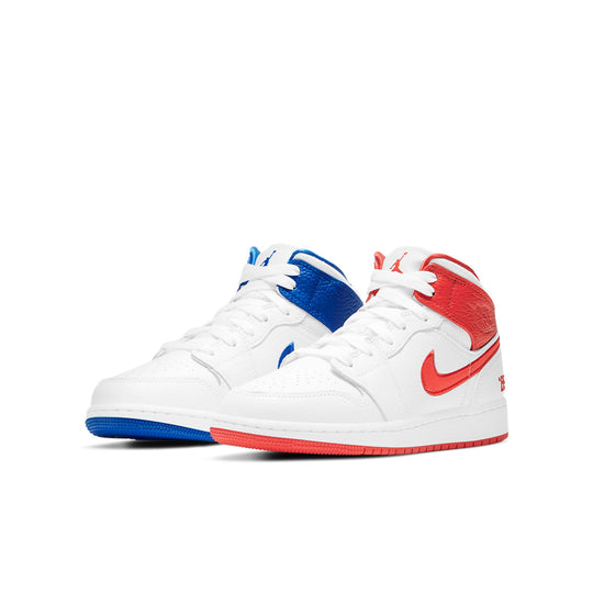 (GS) Air Jordan 1 Mid '85' DH0200-100 Big Kids Basketball Shoes  -  KICKS CREW