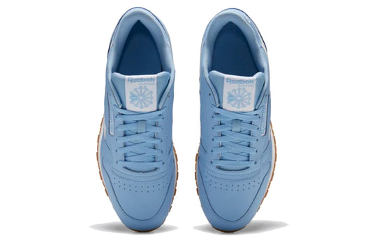 Reebok classic sale leather blue gum