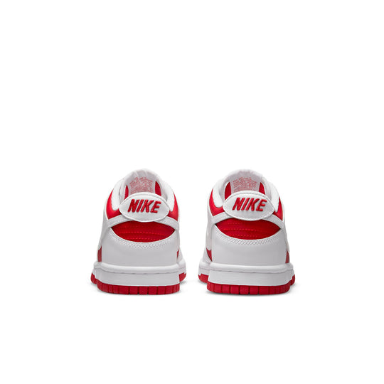 (GS) Nike Dunk Low 'Championship Red' CW1590-600 - KICKS CREW