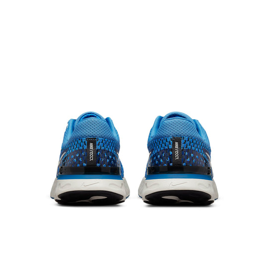 Nike React Infinity Run Flyknit 3 'Dutch Blue Black' DH5392-400 - KICKS ...