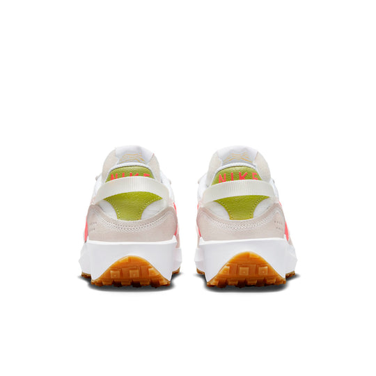 (WMNS) Nike Waffle Debut 'White Bright Cactus' FJ4572-100 - KICKS CREW