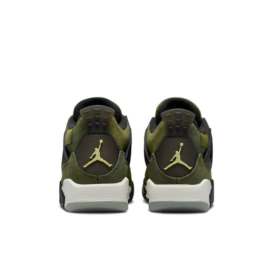 (GS) Air Jordan 4 Retro SE 'Craft - Olive' FB9928-200