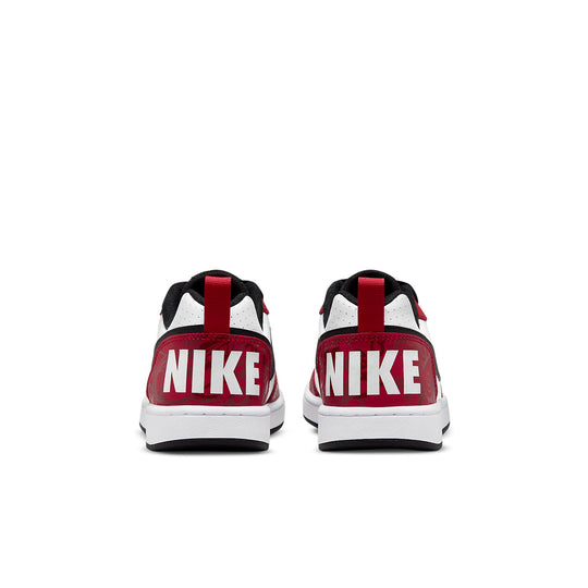 (GS) Nike Court Borough Low 2020 'Red White' CU2983-101 - KICKS CREW