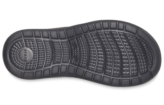 Crocs Reviva Flip Flops Black