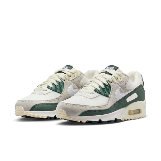 WMNS) Nike Air Max 90 'Sail Vintage Green' FZ5163-133 - KICKS CREW