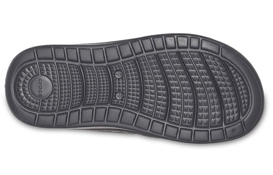 Crocs Reviva Flip-Flops Black 205545-0DD - KICKS CREW