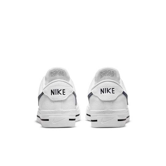 Nike Court Legacy Running Shoes White/Black CU4150-106-KICKS CREW