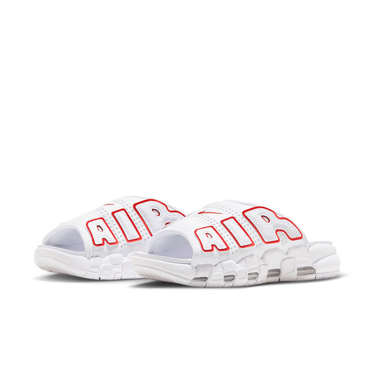 (WMNS) Nike Air More Uptempo 'White Red FD9885-100 - KICKS CREW