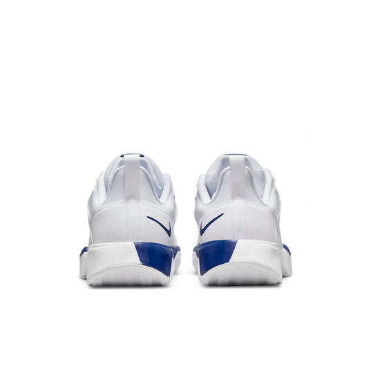 Nike Court Vapor Lite Low-Top Tennis Shoes White/Blue DH2949-141 ...