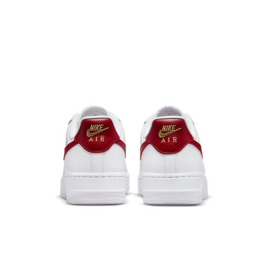 (WMNS) Nike Air Force 1 Essential Low 'White Gym Red' CZ0270-104