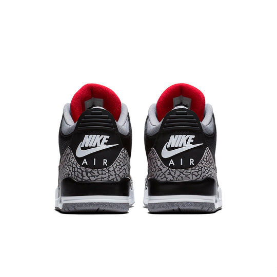 Air Jordan 3 Retro OG 'Black Cement' 2018 854262-001 - KICKS CREW