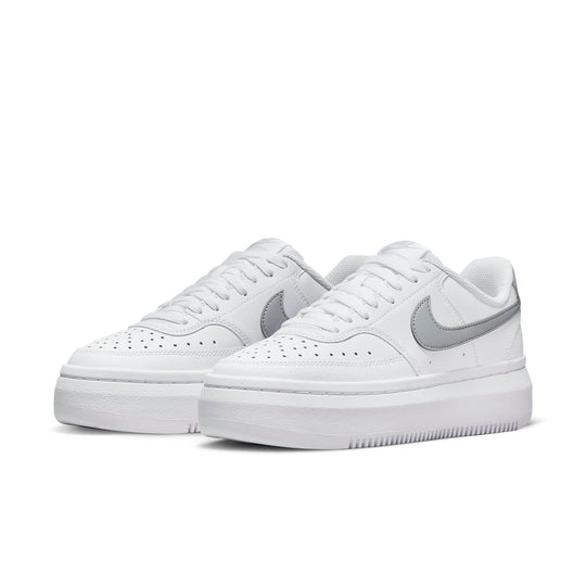 (WMNS) Nike Court Vision Alta 'White Metallic Platinum' DM0113-101 ...