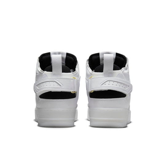 Nike Air Force 1 Mid React '40th Anniversary - White Black' DQ7668-100