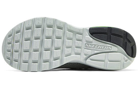 (GS) Skechers Slip-ins Razor Flex Air Sneaker 'Grey Black Green' 403839L-CCBK