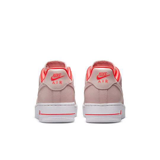 (WMNS) Nike Air Force 1 '07 'Fossil Stone Laser Crimson' DQ7782-200 ...