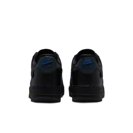 (WMNS) Nike Air Force 1 Low '07 LX 'Worldwide Pack - Black Game Royal'  FB1840-001