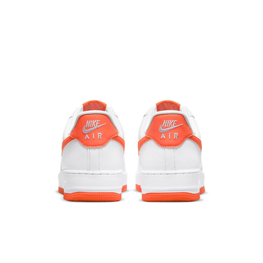 Nike Air Force 1 '07 'White Team Orange' DC2911-101