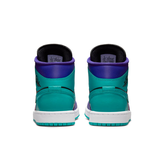 (WMNS) Air Jordan 1 Mid 'Black Grape' BQ6472-502