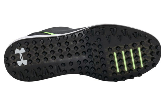 Under Armour HOVR Drive Spikeless Wide (E) 'Black Green' 3025079-002 ...