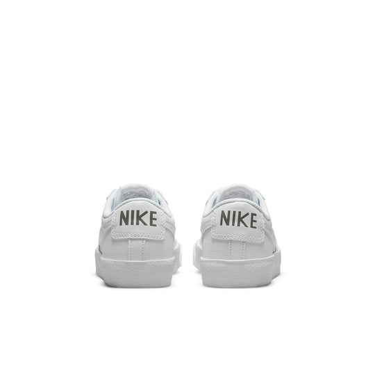 (GS) Nike Blazer Low '77 'White Flat Pewter' DA4074-110