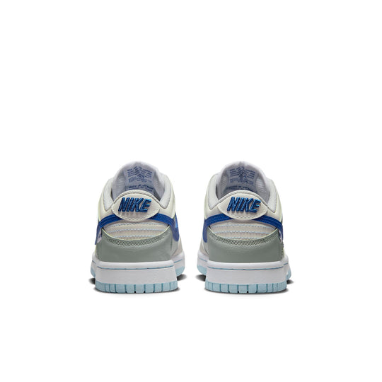 (GS) Nike Dunk Low 'Just Stitch It - Hyper Royal' FB1843-141 - KICKS CREW