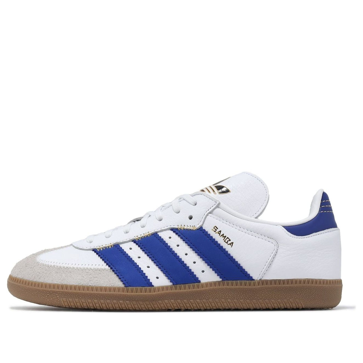 adidas Samba OG 'Oversized Logo White Semi Lucid Blue' IF1813-KICKS CREW