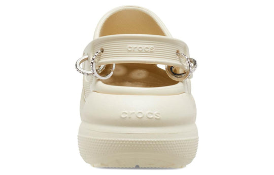 Crocs Classic Crush Punk Clogs 'Bone' 208219-2Y2 - KICKS CREW