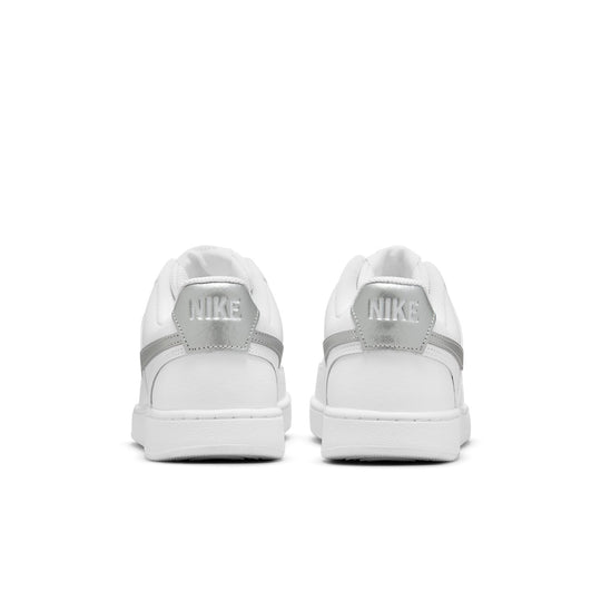 (WMNS) Nike Court Vision Low 'White Metallic Silver' CD5434-111 - KICKS ...