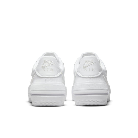 (WMNS) Nike Air Force 1 PLT.AF.ORM 'Triple White' DJ9946-100