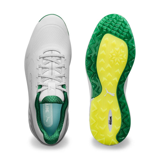 PUMA Alphacat Nitro 'White Green Yellow' 378692-01